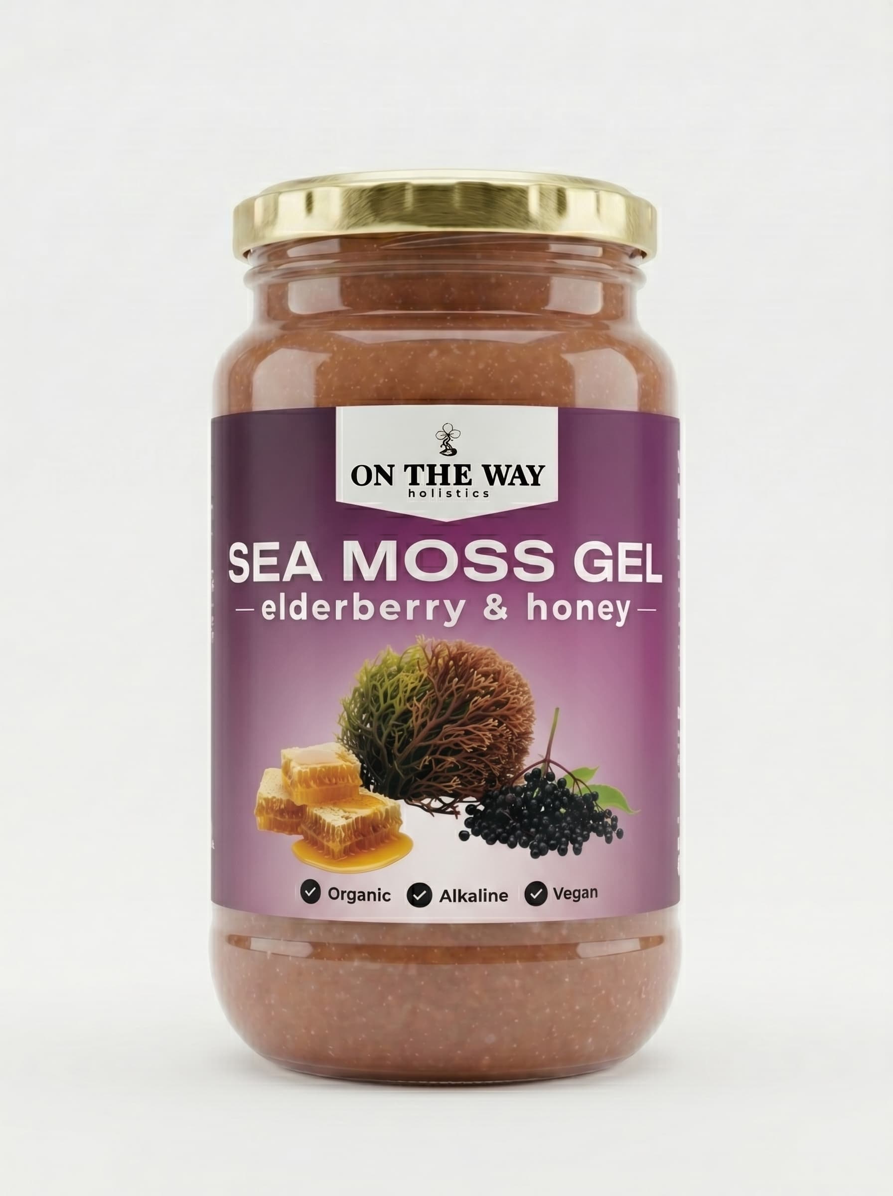 Sea Moss Gel, Elderberry & Honey